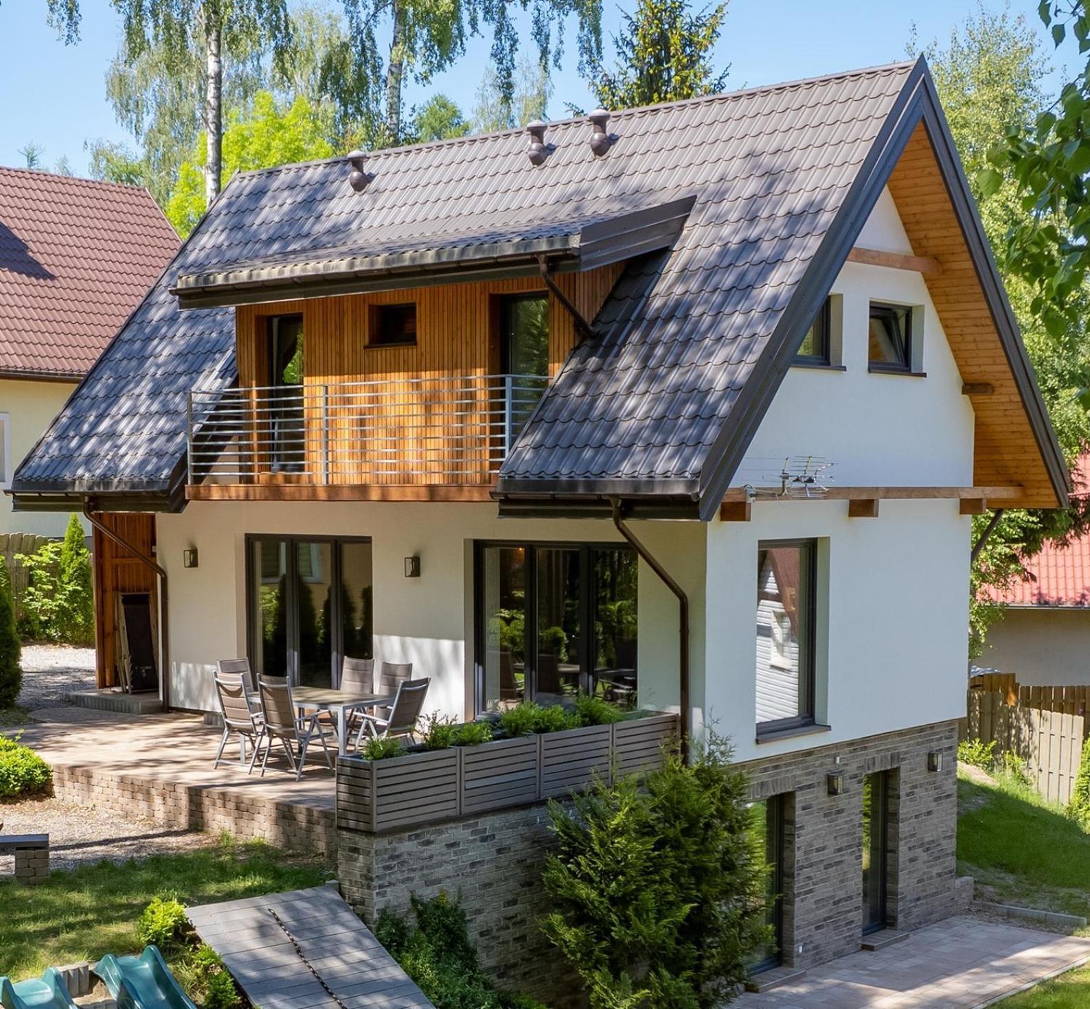 Mazursko - Komfortowe Domy 8 Osobowe Nad Jeziorem, Balia Lub Sauna كريتويني المظهر الخارجي الصورة